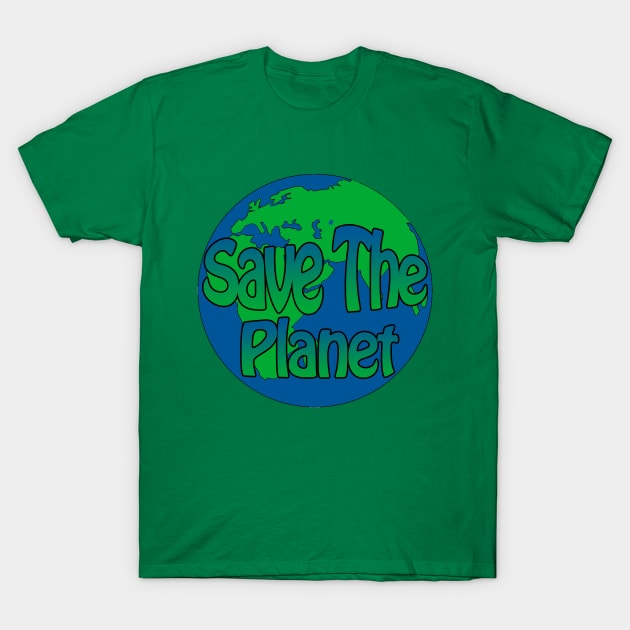 save the planet T-Shirt by sarahnash